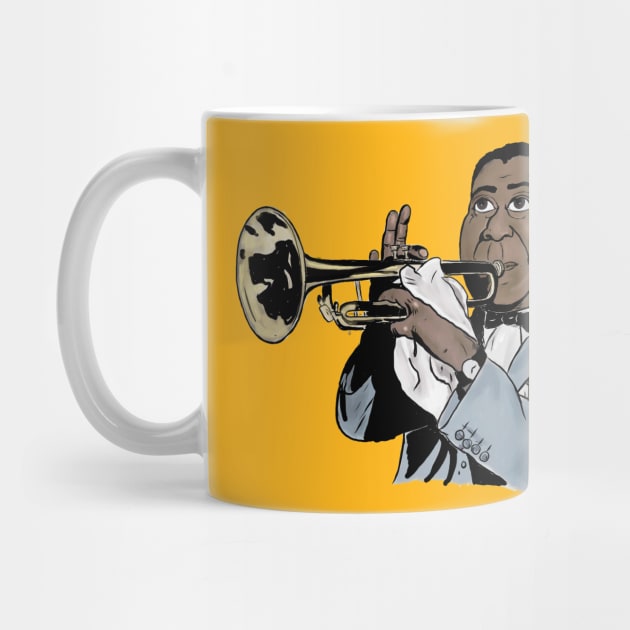 Louis Armstrong by ajgoal